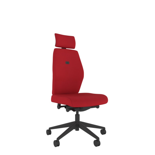 Solo Medium Back Chair with Headrest